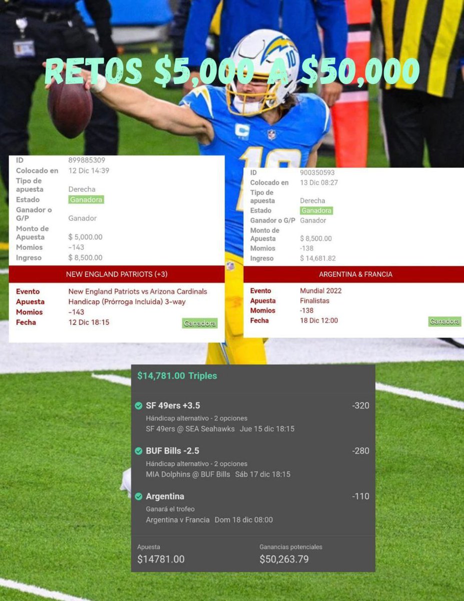 🚨 | RETO $5,000 A $50,000

Chingones hace mucho que no intento este RETO, el cual lo hemos ganado muchas veces.

Me gustaría hacerlo GRATIS para este Fin de Semana e iniciarlo hoy 🔥!!

Aceptaré en el Barco ÚNICAMENTE a:
- Los que comenten
- Los que den 🔄 y ❤️