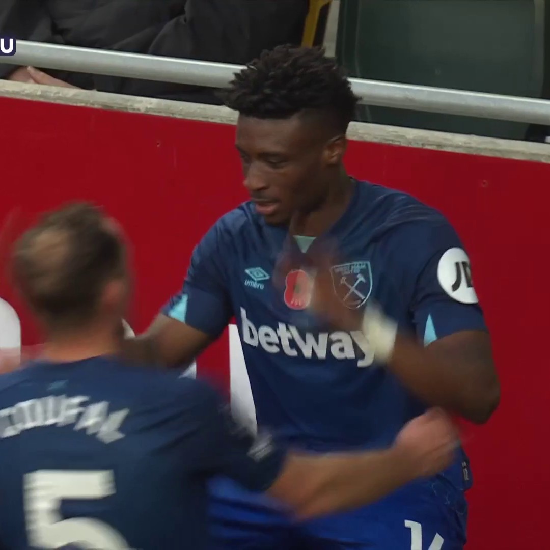 Mohammed Kudus scores an absolute beauty! 🤩🎥 @NBCSportsSoccer