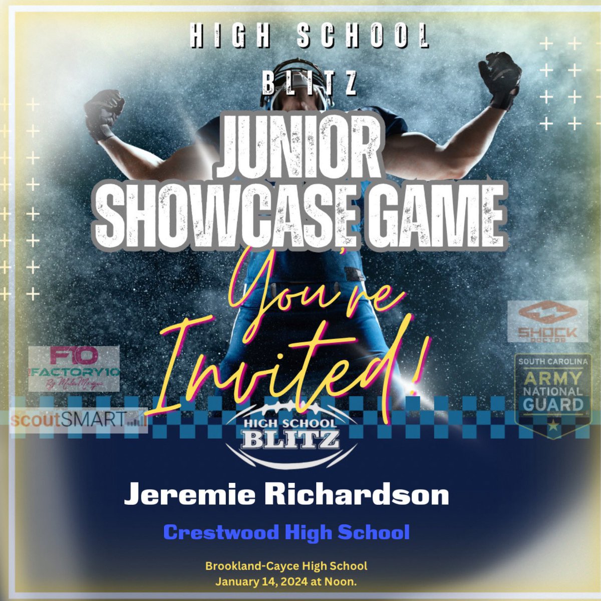 Jeremie Richardson (@jeremierichar16) on Twitter photo Thankful for being invited to the junior showcase by <a href="/HighSchoolBlitz/">High School Blitz</a> appreciate the opportunity.. <a href="/coach_wglover/">Willie Glover</a> <a href="/CoachMackMartin/">Coach 〽️ack 〽artin</a> <a href="/coach_oaks/">Elijah Oaks</a> Thankful for being invited to the junior showcase by <a href="/HighSchoolBlitz/">High School Blitz</a> appreciate the opportunity.. <a href="/coach_wglover/">Willie Glover</a> <a href="/CoachMackMartin/">Coach 〽️ack 〽artin</a> <a href="/coach_oaks/">Elijah Oaks</a>