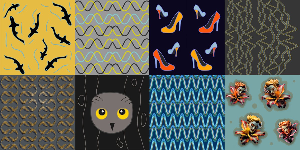 I just submitted my artwork to Seamless Patterns in the HUG Holiday Shop on HUG! Check out my work, and learn more about this opportunity here. thehug.xyz/open-calls/sea… 

#digitalart #seamlesspatterns #DesignInspiration #digitalartists