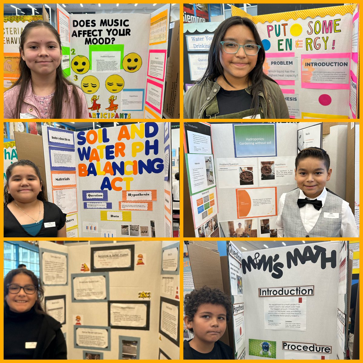 Ernesto Serna Fine Arts Academy Elementary Science Fair Participants @ESerna_PK8