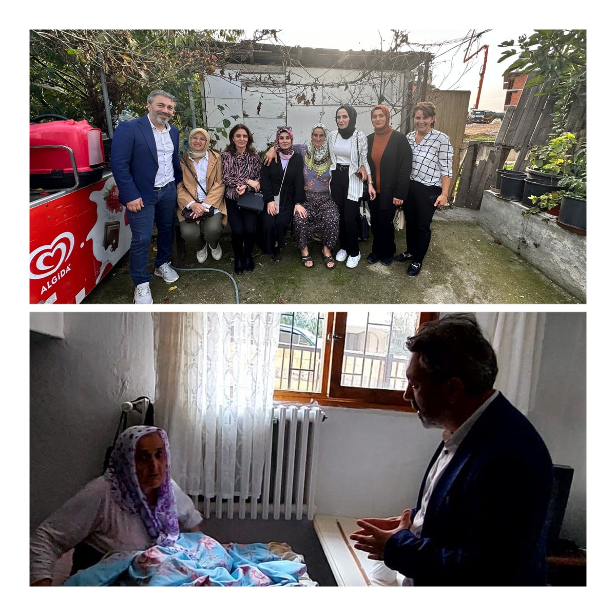 Sosyal Politikalar Başkanımız Sn. Murat Mıcık ve ilçe yönetim kurulu üyelerimiz Vildan Yazıcı, Serap Ünlü ve Yalı mahallesi teşkilatımız hane ziyaretlerinde bulundular.

Dualarda ve gönüllerde AK Parti 💡

#Yenidenİstanbul