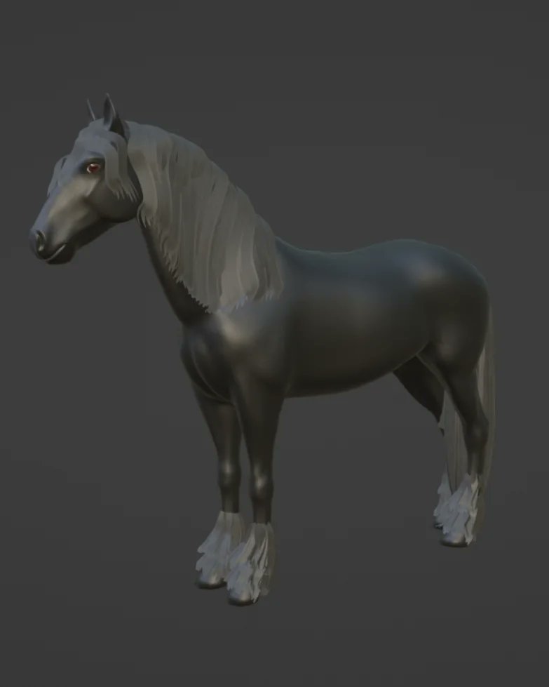 I think you definitely guessed what horse breed will come to the game next) (this is WIP)

#horseprojectgame #screenshotsaturday #horsegame #horsegames #indiegame #newgame #indiegamedev #3dmodel #friesian #friesianhorse #equestrian #equinelife #horselovers