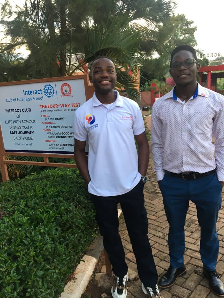 RctAkrightCity's tweet image. We had a wonderful joint fellowship with the Interact club of Elite High school yesterday. Cheers to everyone who graced the occasion.
#interactweek