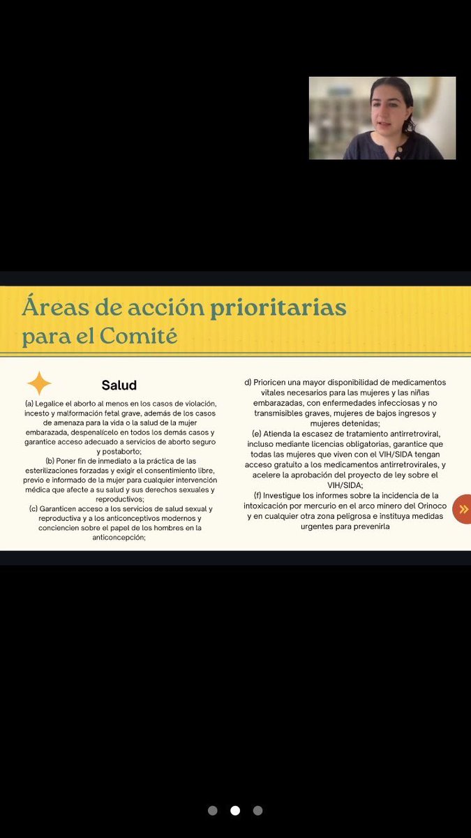 LideresasUZulia's tweet photo. Gracias a las Ponentes Cristina Ciordia. Coordinadora de incidencia de Cepaz y a Laura Loduza. Directora de Acceso a la Justicia, por compartirnos  tan valiosa información   de la participación que tuvieron  en la Cedaw https://t.co/mBa2IFVKZn