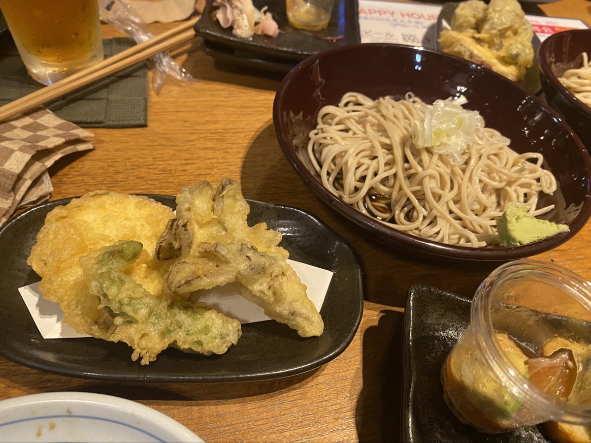RAYSA_Daisy's tweet photo. 2023.11.04
港南台 天鴨や
ありがとうございました！

沢山の応援のお言葉や投げ銭もいただけ、本当に大きくなるから見ててください！Ensemble SIGNAL @ensemble_signal 出会えて良かったです✨素敵な演奏！そしてコラボもできてよかった！本当に感謝🙏🏻

肉！天ぷら！お蕎麦！美味しかった〜🥹 https://t.co/qnkfJG5vhM