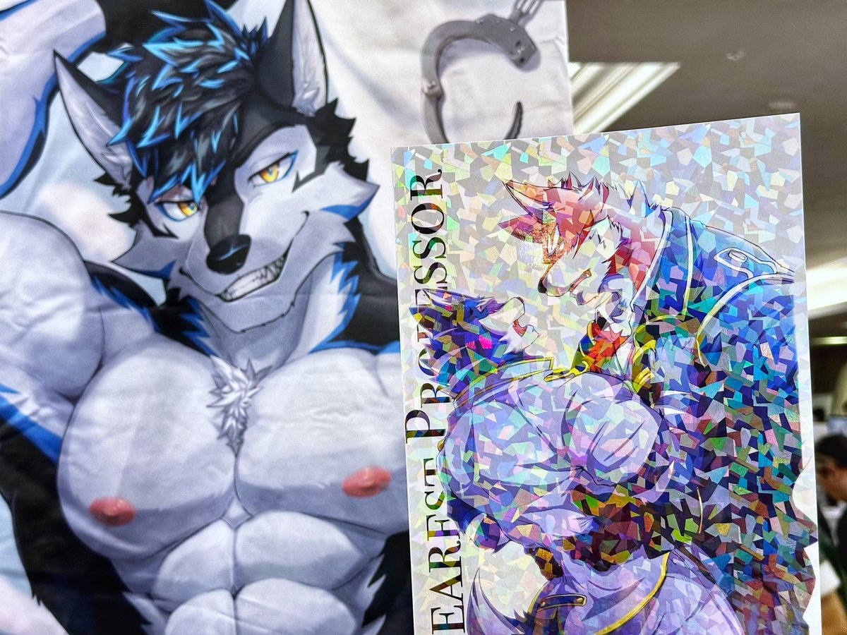 It’s @KalonEzhno ‘s doujinshi from #KnightsCollege #ナイツカレッジ made by @oodaru. Featuring Archer from @Thunder_Rangers . In #Infurnity2023