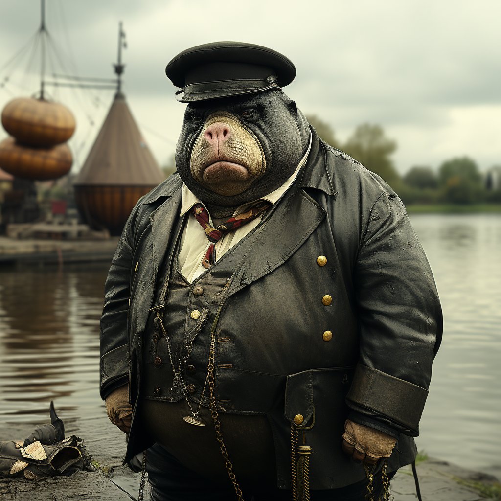 🦛⚓ "Captain Horatio"

Set sail with Captain Horatio the hippo with #AeyeAnimalz #NFT. Limited edition - Only 99 available! Navigate your adventure exclusively on #nftcentpage: 🔗 aeyeanimalz.cent.co/nft/15144 🌟 #NFTCommunity #AeyeAnimalNFT #nftcollectors #NFTs.