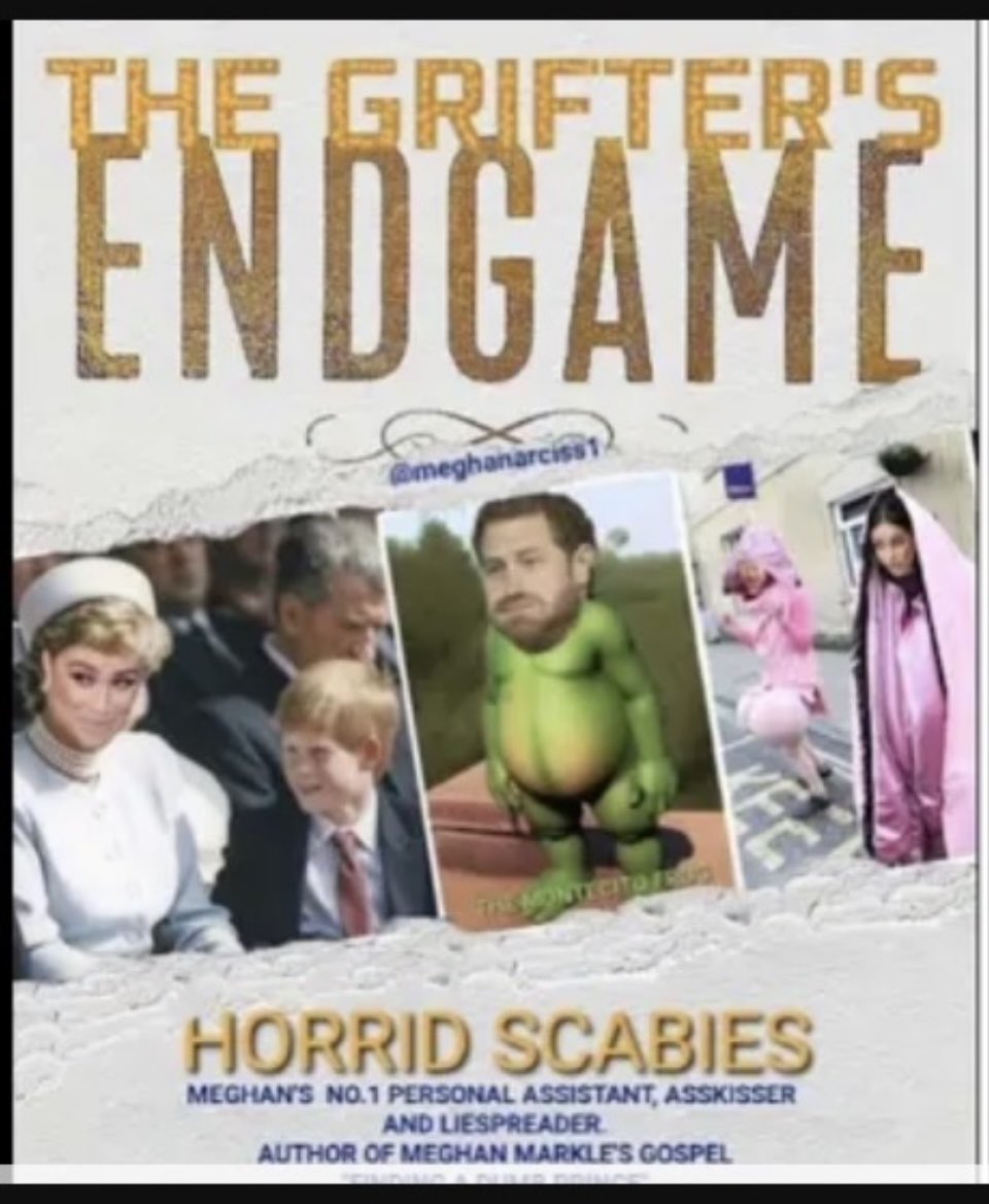 JanieLovesYou13's tweet image. It’s a shame this TRASH of a book isn’t available yet! It’s a perfect Bonfire night Fire starter🤡
Scooby Doo aka Scabies can be the Guy to sit on the top and BURN 🔥#HarryAndMeghansENDgame #Unsussexful 
#TheTraitorAndTheTrollop #SussexSewerSquad💩
