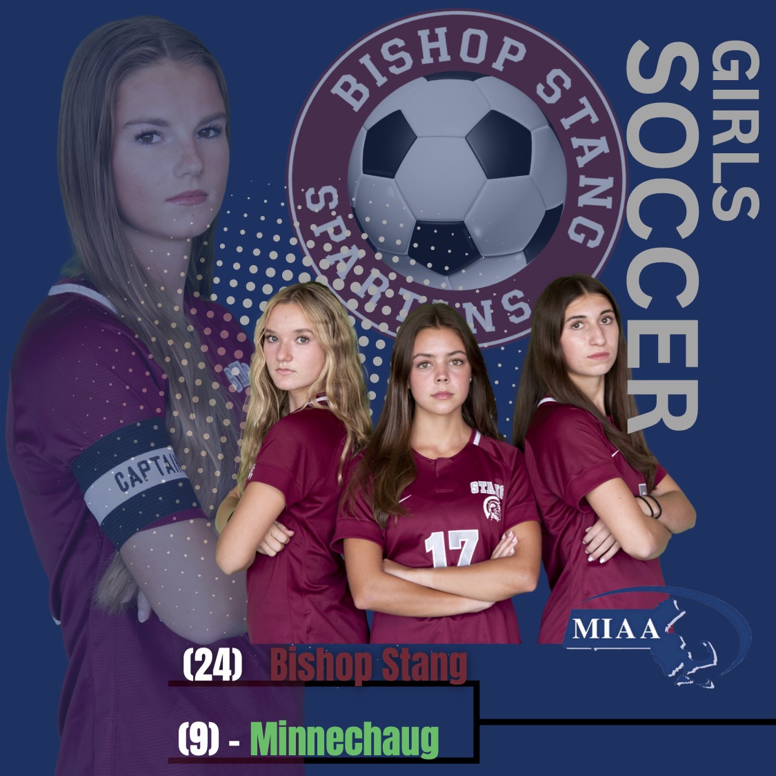 🚨MIAA TOURNAMENT ACTION🚨

Our Girls Soccer team has impressed all season to earn a State Tournament playoff berth as the 24 seed

TODAY - 6:00 at Minnechaug the girls hit the road for a first round matchup. BE THERE!

Good luck girls!