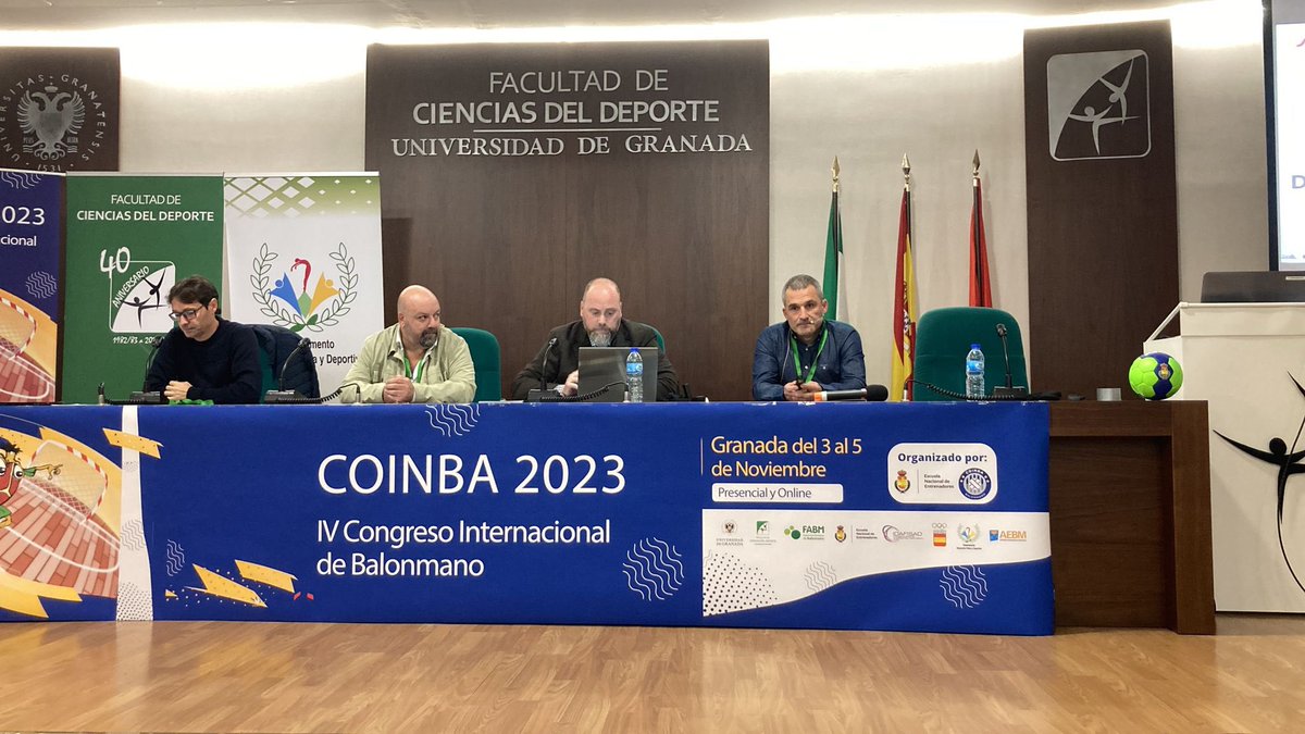 👉🏽Del 3 al 5 de noviembre nuestro club ha estado muy bien representado en la cuarta edición del “Coinba”, congreso internacional de Balonmano, celebrado en este 2023 en Granada.