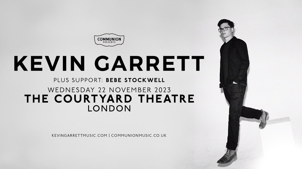 tix still avail for my London show on 22 Nov! first headline show of mine over there in 4 years! can’t wait to sing for y’all! tix: comm.tix.to/KevinGarrett