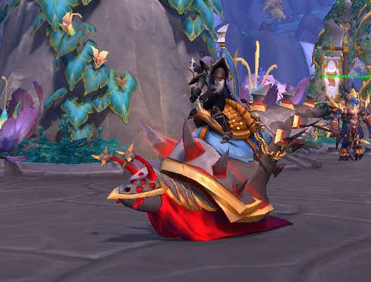Hegazy327's tweet image. Woohoo Just got the Vicious War Snail now! I&apos;ve been so lazy with this but managed to finish it finally. Better late than never! 
#Warcraft
#Dragonflight