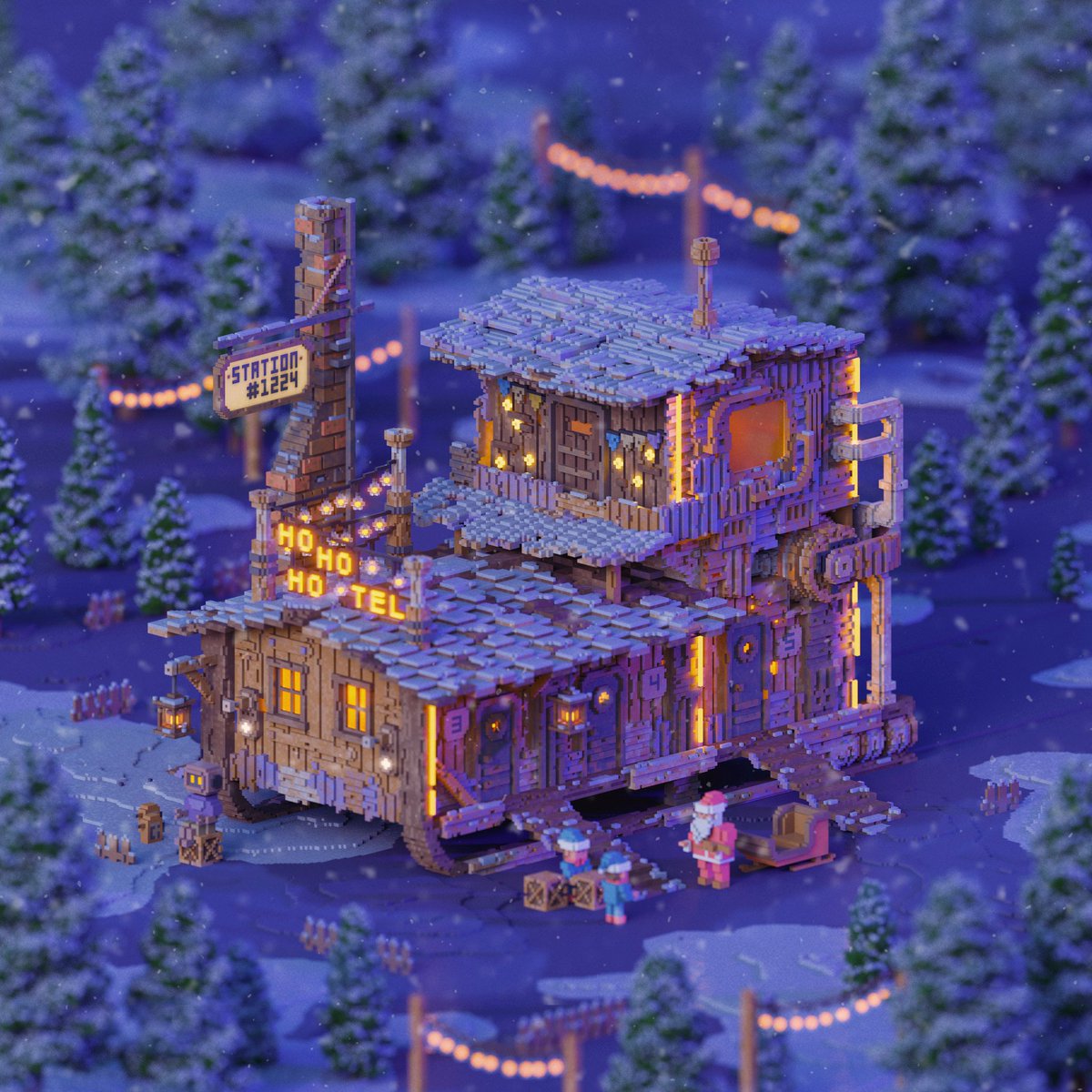 I'm bkvoxel from China, and this is my Digital Art.