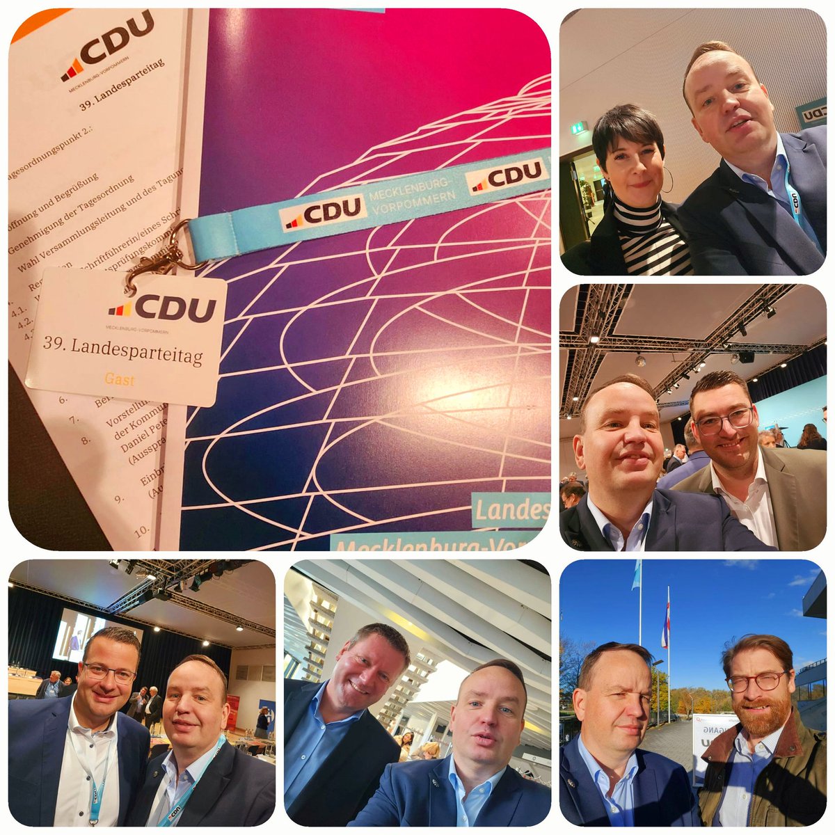 GdP_MV's tweet photo. Der #GdP-Landesvorsitzende Christian Schumacher war heute Gast beim #Landesparteitag der #CDU in #Rostock.
---
#ImGesprächBleiben https://t.co/rzlDkajgQ3