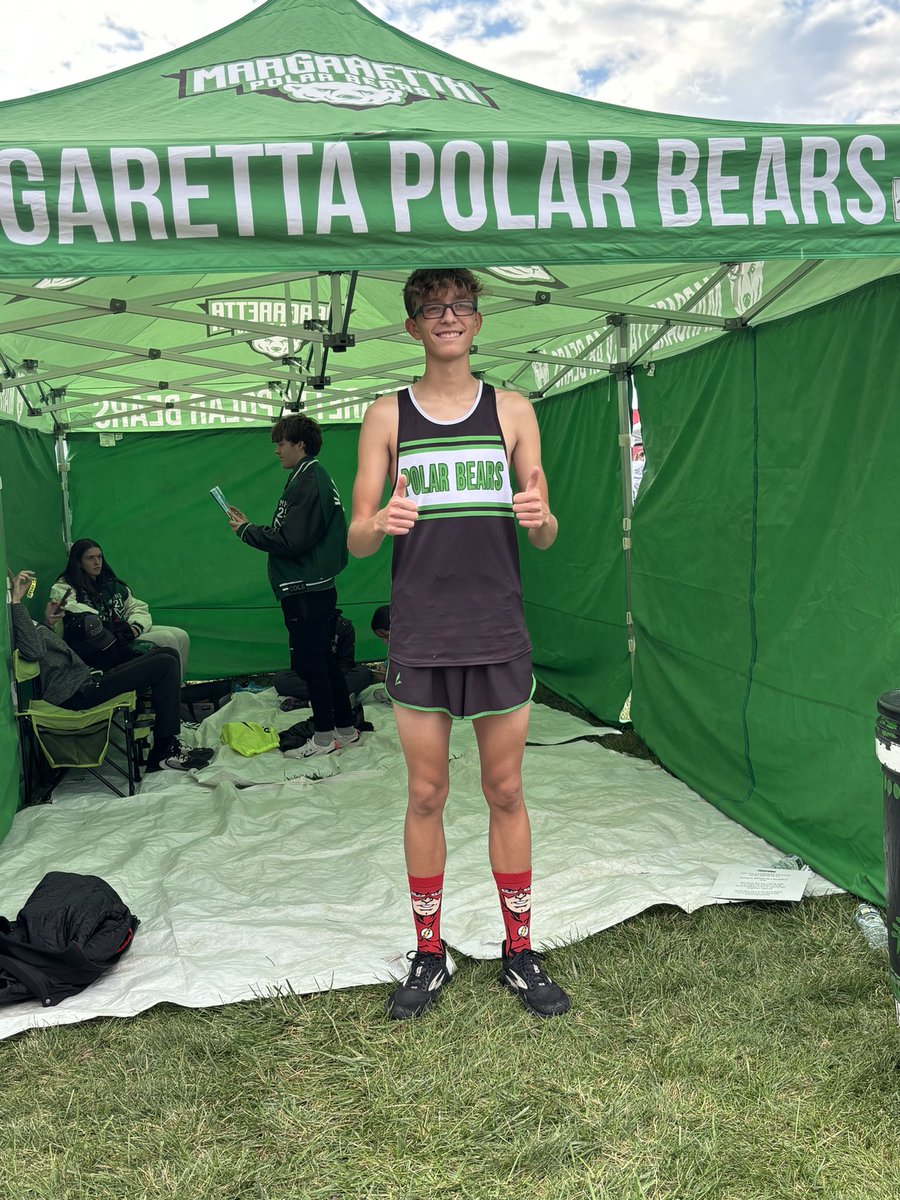 mhspolarbears's tweet photo. Caiden Fultz did a great job today at the State Cross Country Meet finishing with a time of 17:10.  Lots of great memories made and experiences had……excited for what the future holds. https://t.co/9e3OomXwvG