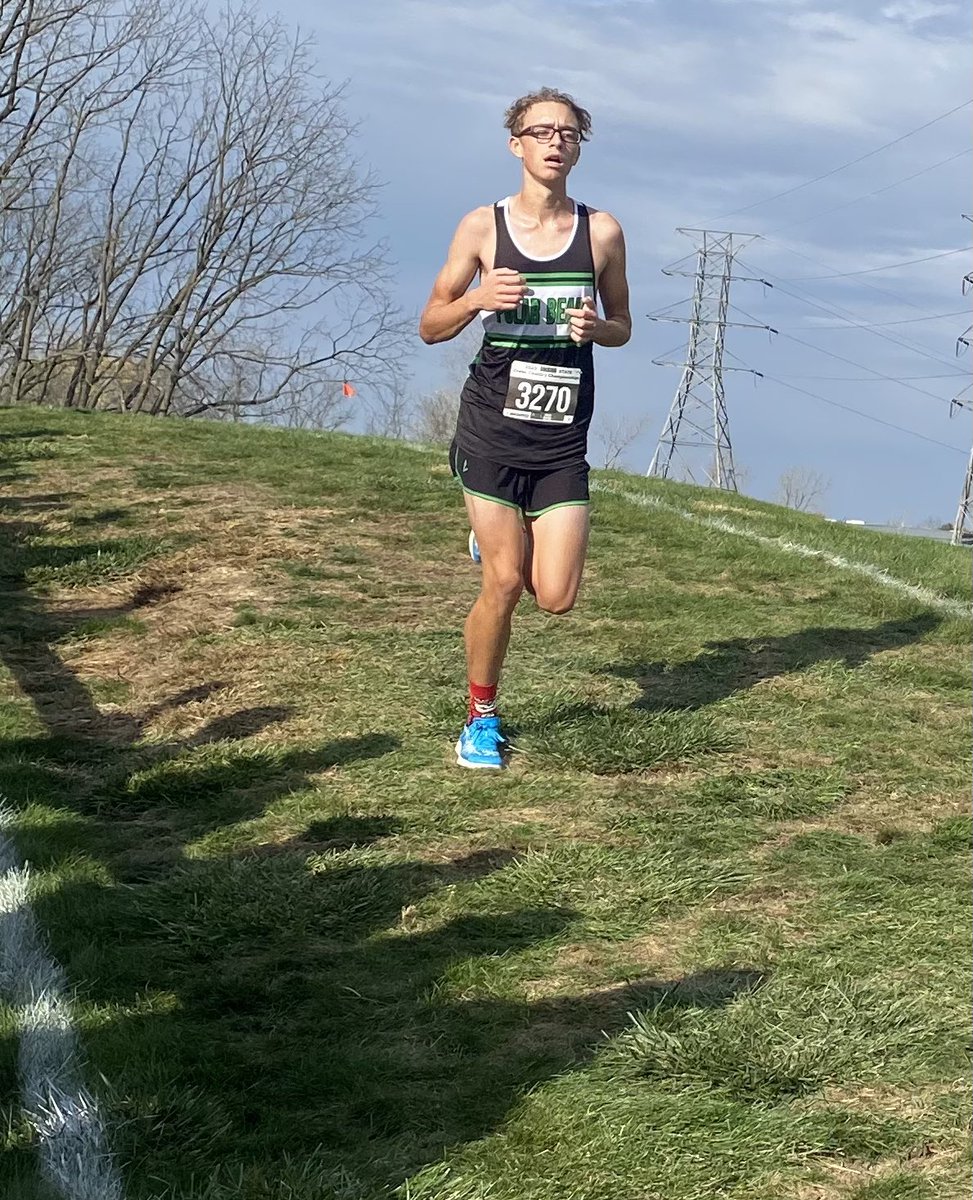 mhspolarbears's tweet photo. Caiden Fultz did a great job today at the State Cross Country Meet finishing with a time of 17:10.  Lots of great memories made and experiences had……excited for what the future holds. https://t.co/9e3OomXwvG