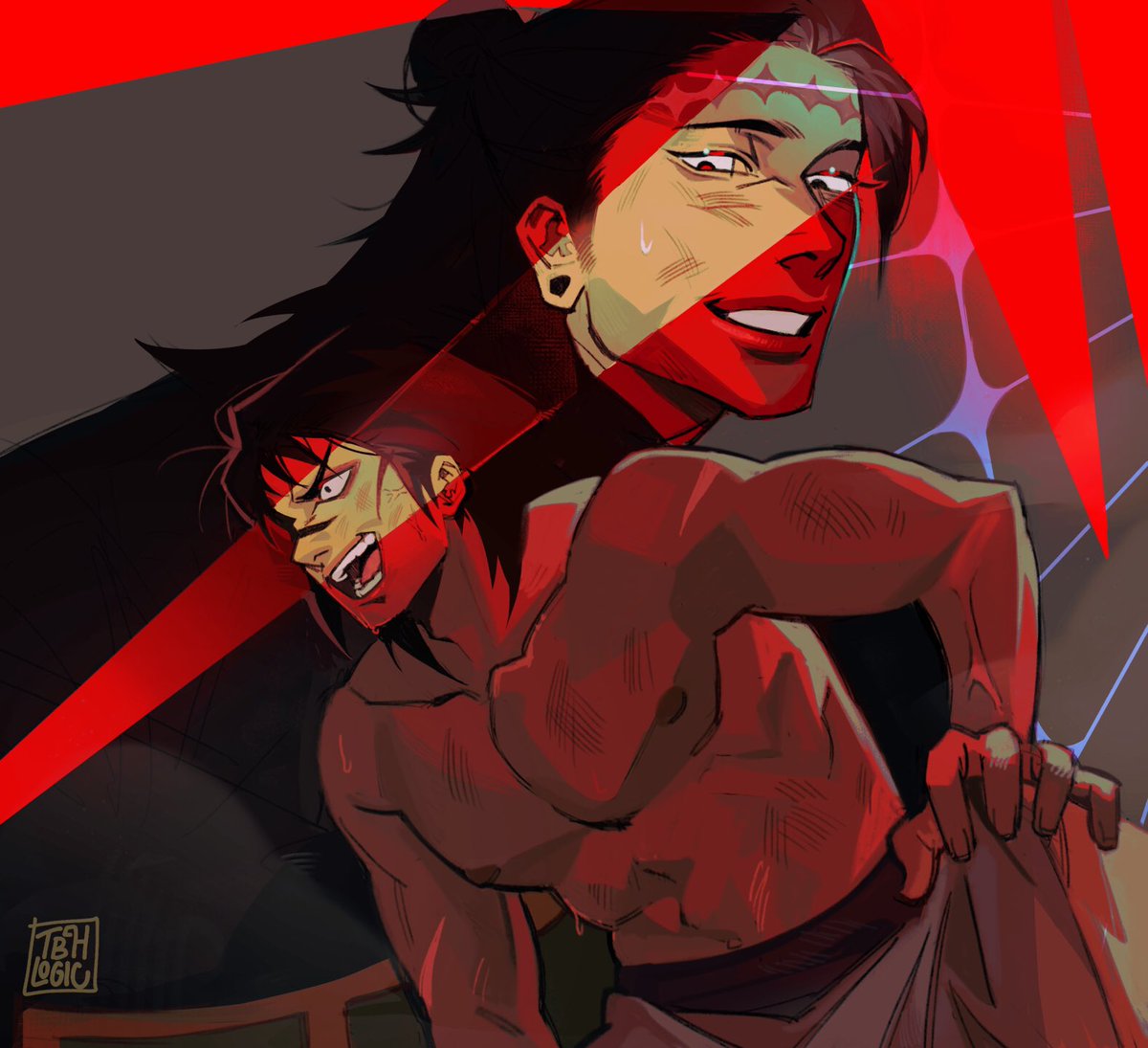 CUninvited's tweet photo. Patricide 
#jjk #jjkspoiler https://t.co/CfFaI7VqDY