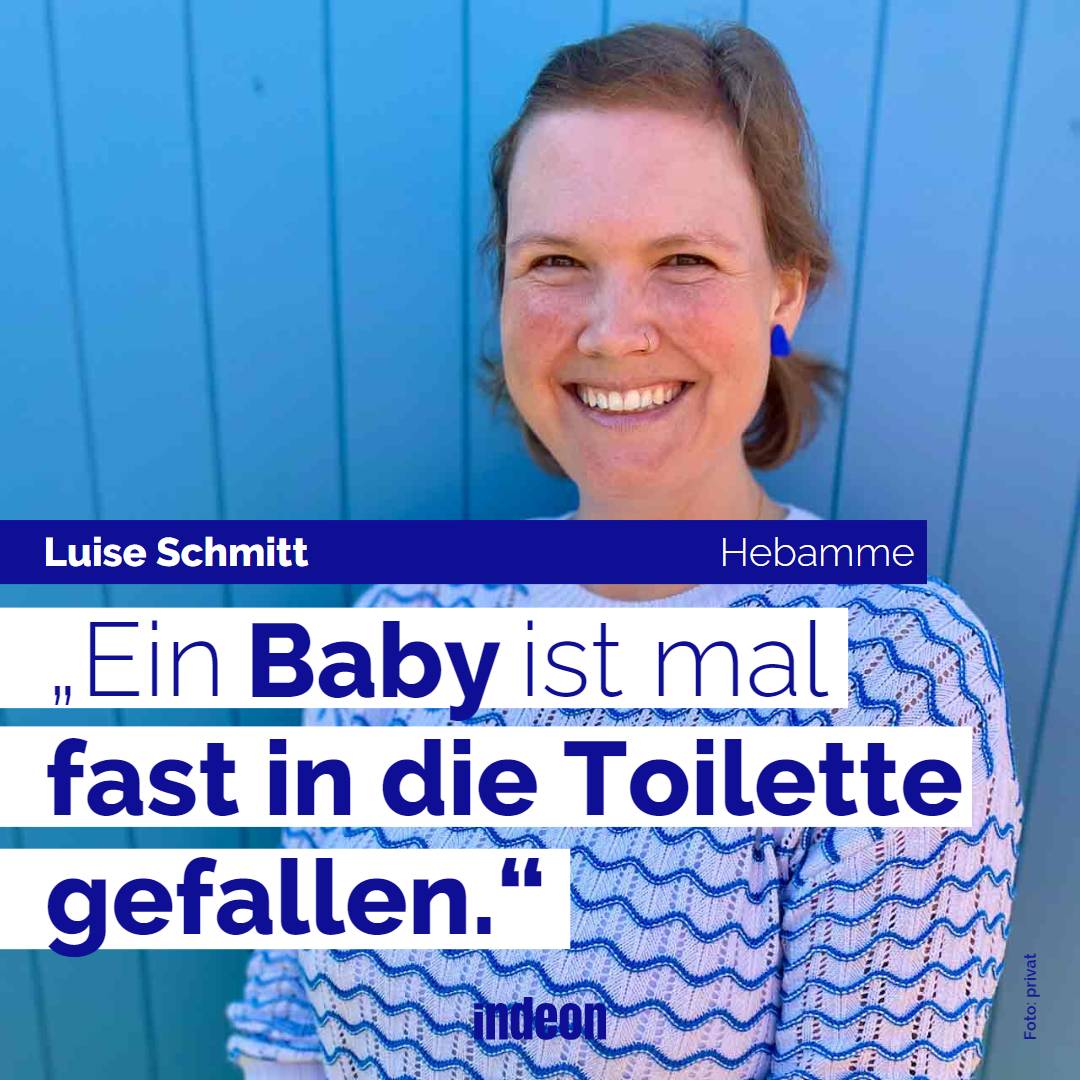 Kotzende Hunde, Weihwasser als erste Nahrung, Männer, die ihre Frauen bei der Geburt anfeuern. 📣 Auch Hebammen 👶  erleben manchmal die verrücktesten Situationen. Unsere Redakteurin <a href="/einfachlotte/">Charlotte Jule</a> hat sie für dich aufgeschrieben: indeon.link/XlrX2