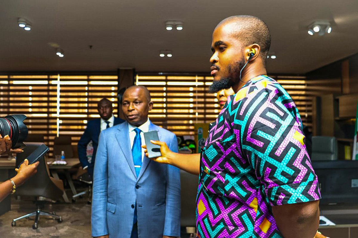 Interviewing the Attorney-General / Minister of Justice ⚖️ ♎ of the Federal Republic of Nigeria

#EUCO #EOA #MEDIACONSULTANT #MEDIASPECIALIST #e #explore #explorepage