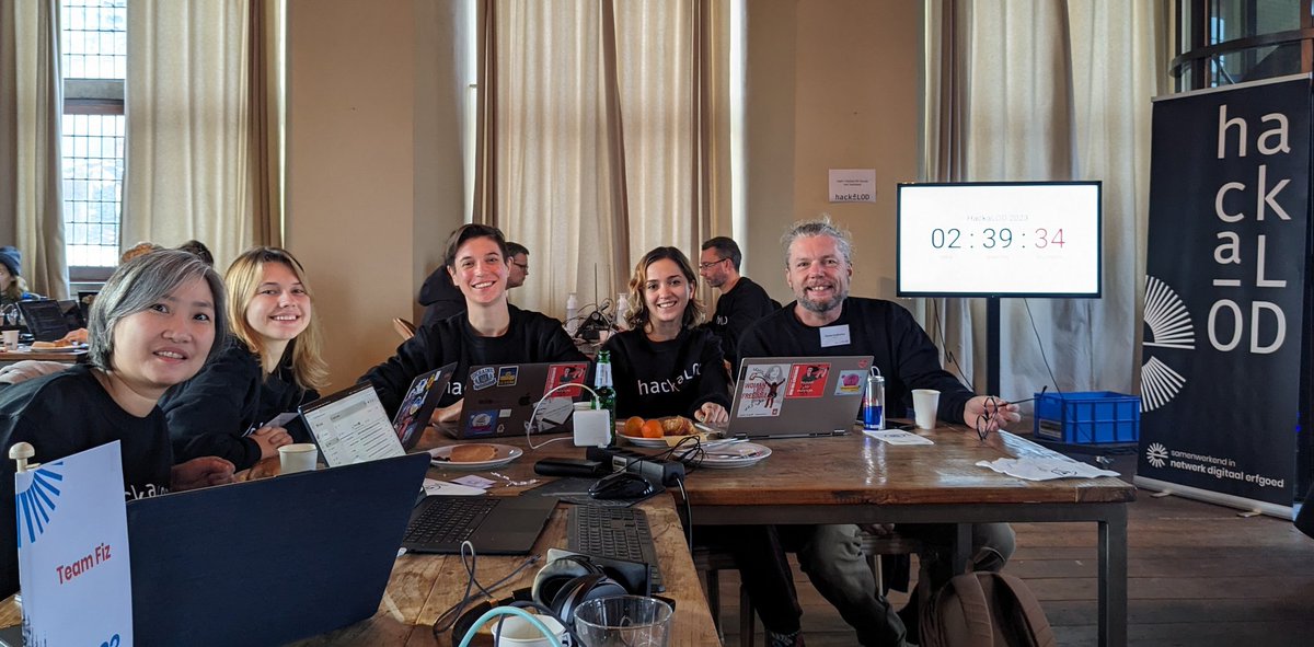 Tabea Tietz (@tabea_t) on Twitter photo Despite the lack of sleep, team FIZ had an amazing time at <a href="/HackaLOD/">Hackalod</a> in Gouda! <a href="/fiziseka/">Information Service Engineering Group (FIZ-ISE)</a> <a href="/FIZKarlsruhe/">FIZ Karlsruhe</a> <a href="/sashavses/">Sasha Bruns</a> <a href="/MahsaVafai/">Mahsa Vafaie</a> <a href="/epoz/">@epoz@blog.epoz.org</a> #culturalheritage Despite the lack of sleep, team FIZ had an amazing time at <a href="/HackaLOD/">Hackalod</a> in Gouda! <a href="/fiziseka/">Information Service Engineering Group (FIZ-ISE)</a> <a href="/FIZKarlsruhe/">FIZ Karlsruhe</a> <a href="/sashavses/">Sasha Bruns</a> <a href="/MahsaVafai/">Mahsa Vafaie</a> <a href="/epoz/">@epoz@blog.epoz.org</a> #culturalheritage