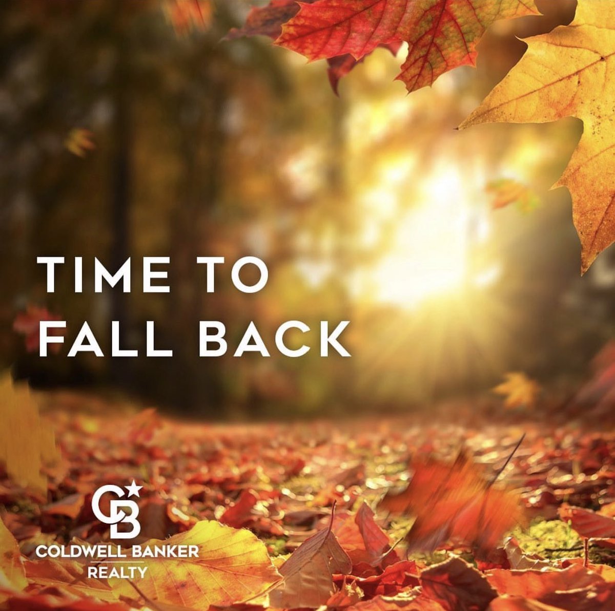 JustCallJojo1's tweet photo. Use this extra hour to #FallBack &amp; think about selling or buying a home! #JustcallJojo today for all your real estate needs! 📲 3059265075 🍁🍂
#cbrealty 
#daylightsavingstimeends https://t.co/ZQKit7YOLo