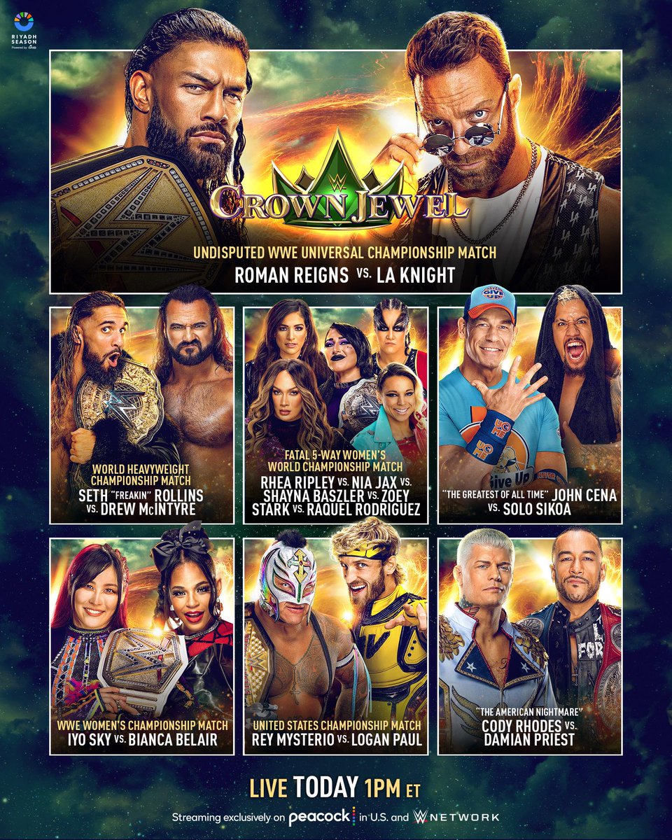 TheMorganUKnow's tweet photo. Still plenty of time to hear the boys over @yeahweknowpod give their #WWECrownJewel picks. Listen on #Spotify or wherever you get your pods.
https://t.co/XSJS10OYAF https://t.co/bydFyHEiFu