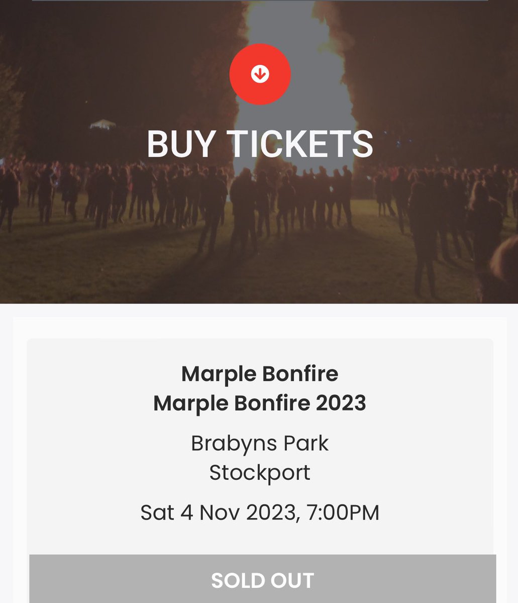 Marple Bonfire tweet media