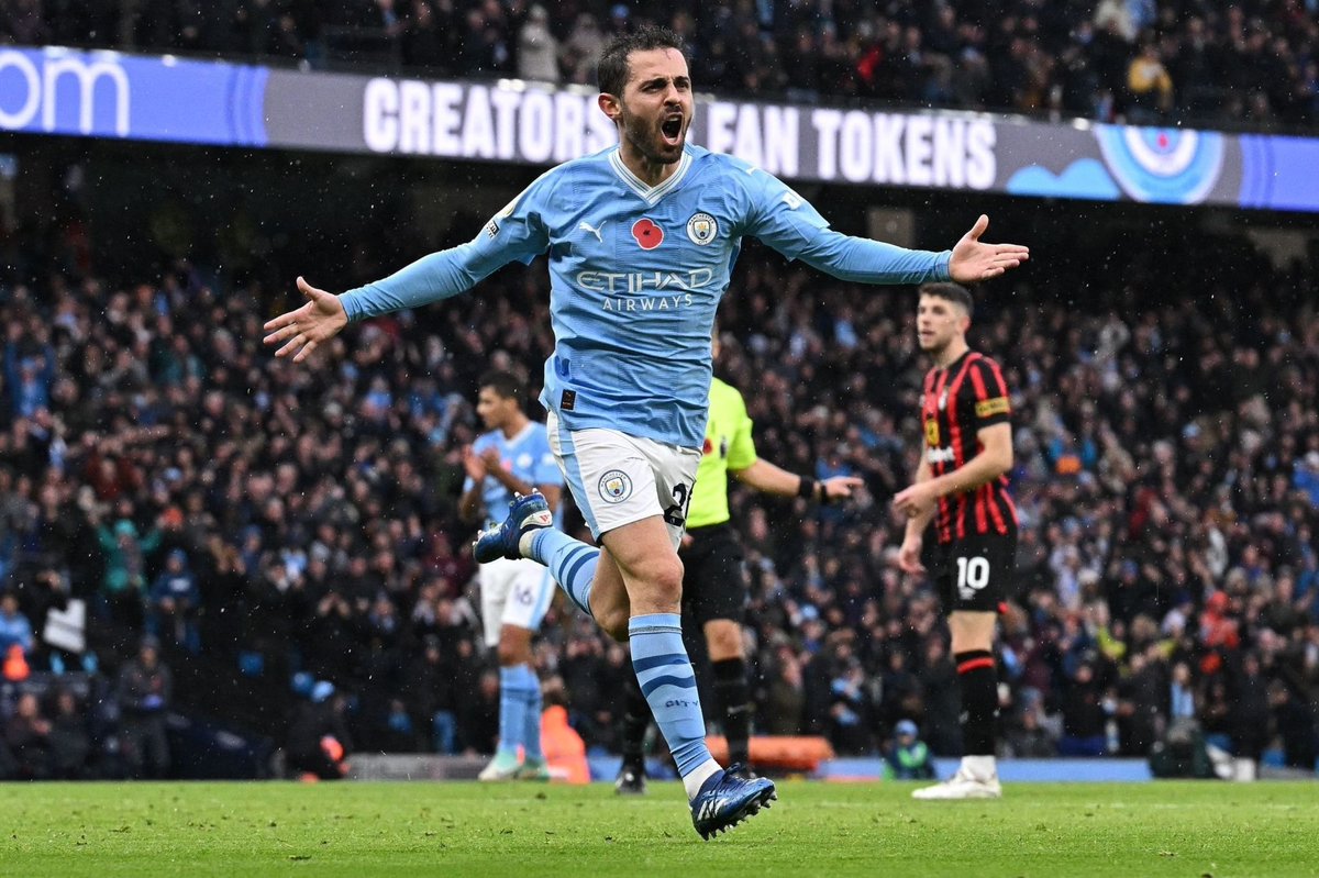 Jusstotb's tweet photo. Bernardo Silva #MClBOU https://t.co/z2RSMmYa8s