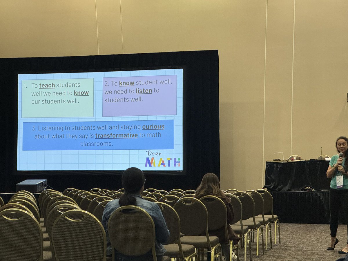 vanessa vakharia (@themathguru) on Twitter photo Fangirling over <a href="/sstrong57/">Sarah Strong</a> irl - I always use #dearmath prompts with students + recommend them as one of the best ways to uncover the math trauma in our classrooms! #cmcmath Fangirling over <a href="/sstrong57/">Sarah Strong</a> irl - I always use #dearmath prompts with students + recommend them as one of the best ways to uncover the math trauma in our classrooms! #cmcmath