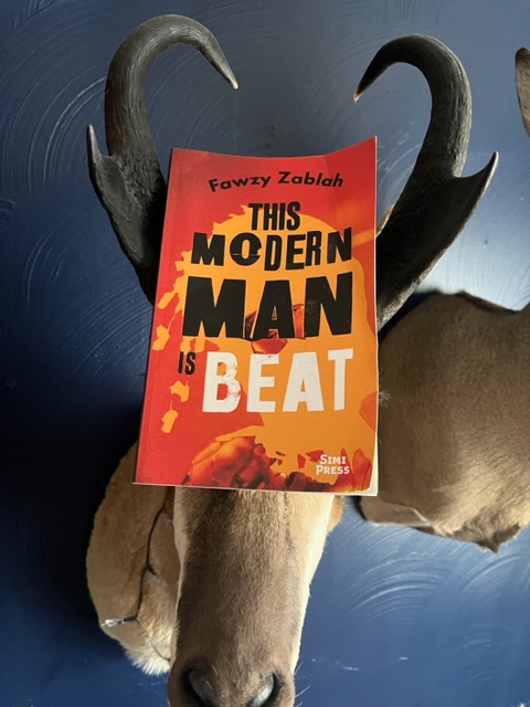 joylesshouse's tweet photo. This Modern Man Is Beat

I loved it and I even broke my rule about giving stars on good reads: https://t.co/u9ZZLzKQ2P

by @fawzy_zablah from @SimiEditions 

get it here: https://t.co/BNDFfrxGcC https://t.co/iATImaLgKT