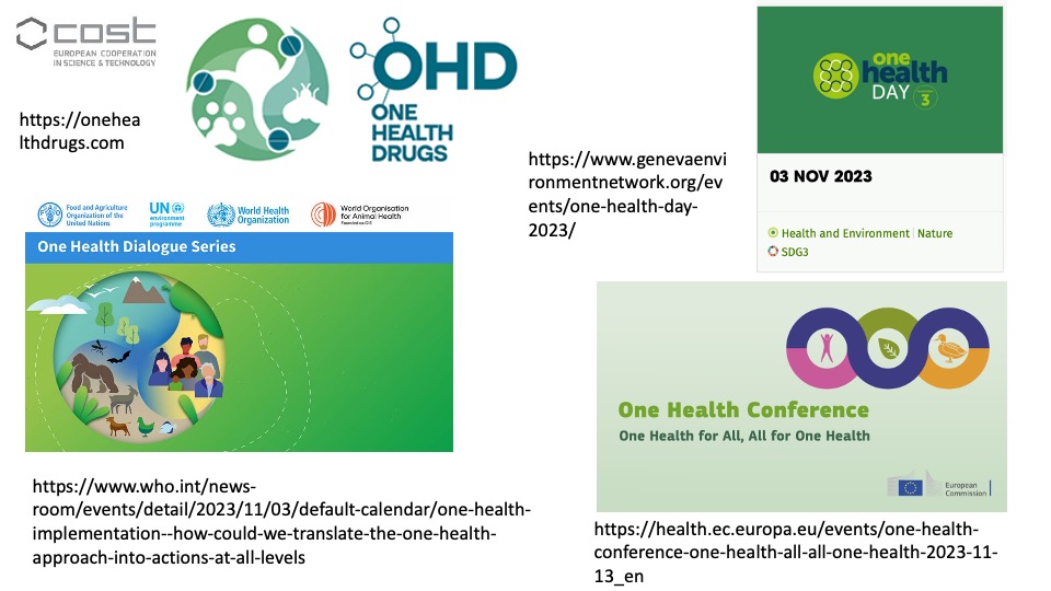 International day of One Health as announced by the One Health Commission (OHC) . To celebrate the One Health day we launch one international event, OneHealthdrugs Marathon that will take place on 20-23rd Nov. For information reach out our website onehealthdrugs.com