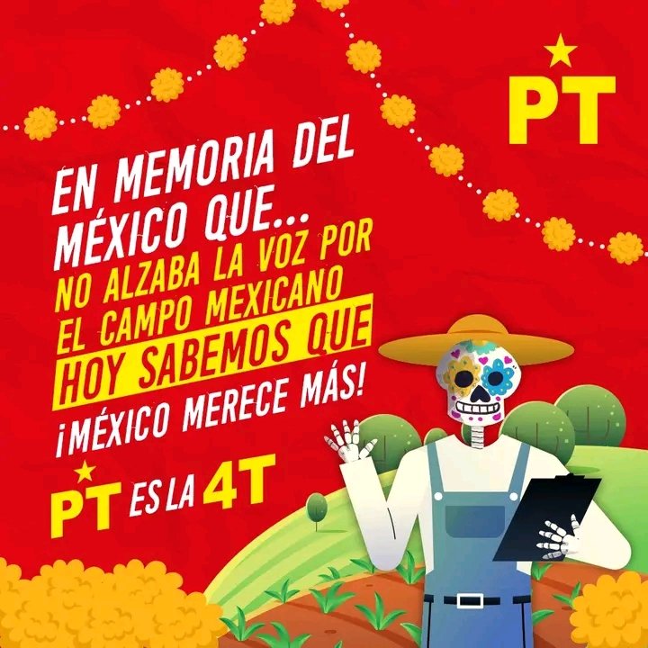Porque ese México no volverá a existir.

#MéxicoMereceMás
#PTesLa4T