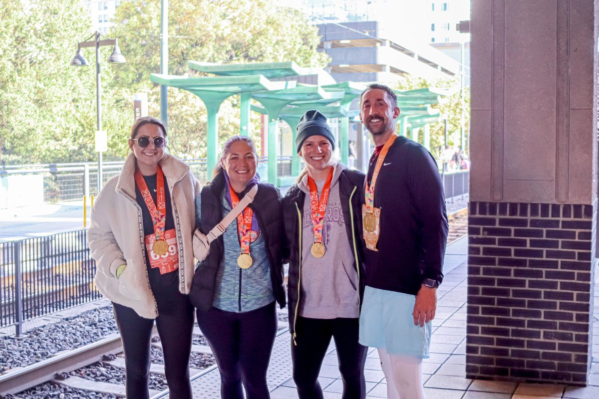 CATSRideTransit's tweet photo. Congrats to all participants in the @NovantHealth @CLTMarathon! Your energy lit up the city! Thanks for choosing CATS, helping keep our streets less congested and our air clean. See you next time for a seamless ride to your destination. #CharlotteMarathon #RideCATS #CLT #JoinCATS https://t.co/stJ4IvmeWy