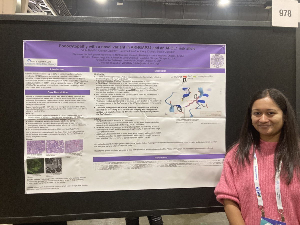 Not one but two posters for our ⁦<a href="/Chicago_KUH/">Chicago KUH FORWARD</a>⁩ TL1 scholar Vidhi Dalal