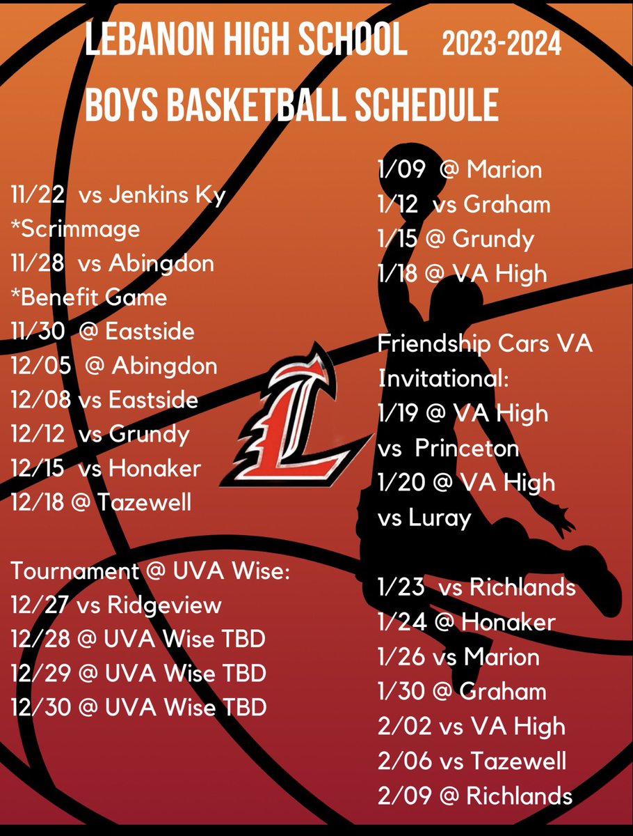 Lebanon Basketball tweet media