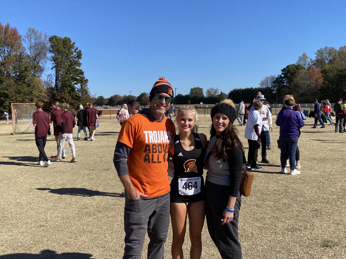 Gatsby Goode with her family at the State Championship!!!