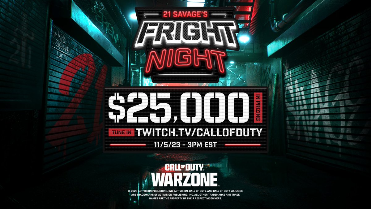 21 Savage's Fright Night - Liquipedia Call of Duty Wiki