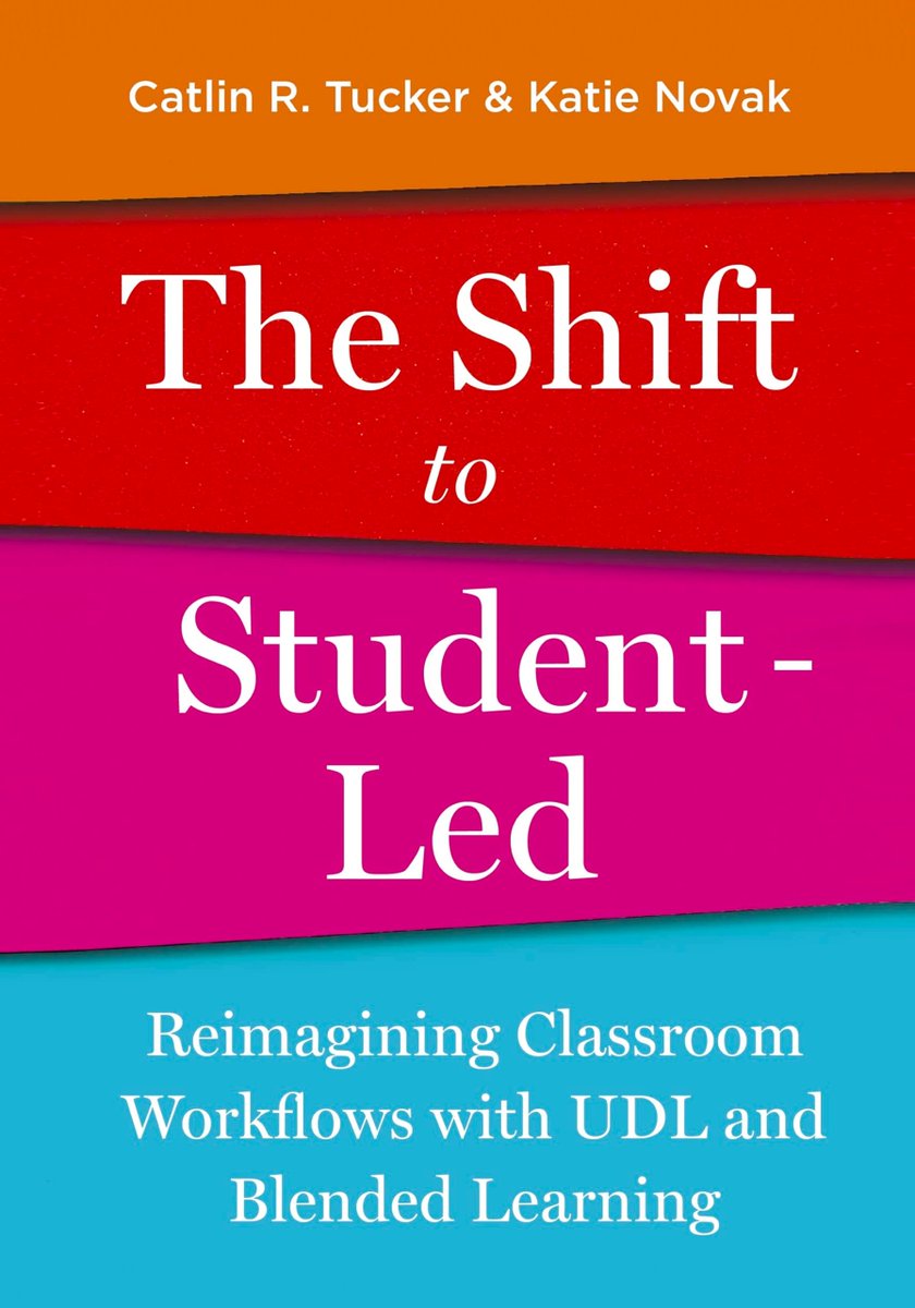 Want to get the nitty gritty on creating a 🤝 𝗿𝗲𝗰𝗶𝗽𝗿𝗼𝗰𝗮𝗹 𝘁𝗲𝗮𝗰𝗵𝗶𝗻𝗴 𝘀𝘁𝗿𝗮𝘁𝗲𝗴𝘆? Check out my book with Dr. @KatieNovakUDL, The Shift to Student-led ➡️ bit.ly/3Mgf3UE #StudentLed #EdChat #EduTwitter #BlendedLearning #BlendChat