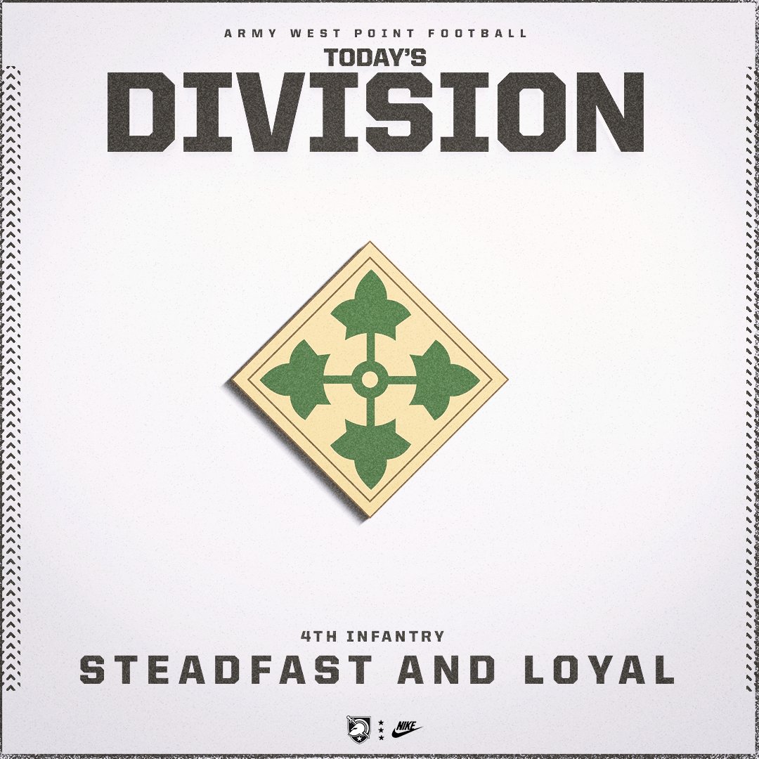 ArmyWP_Football's tweet image. Representing the #4ID today! 

#GoArmy x @4thInfDiv