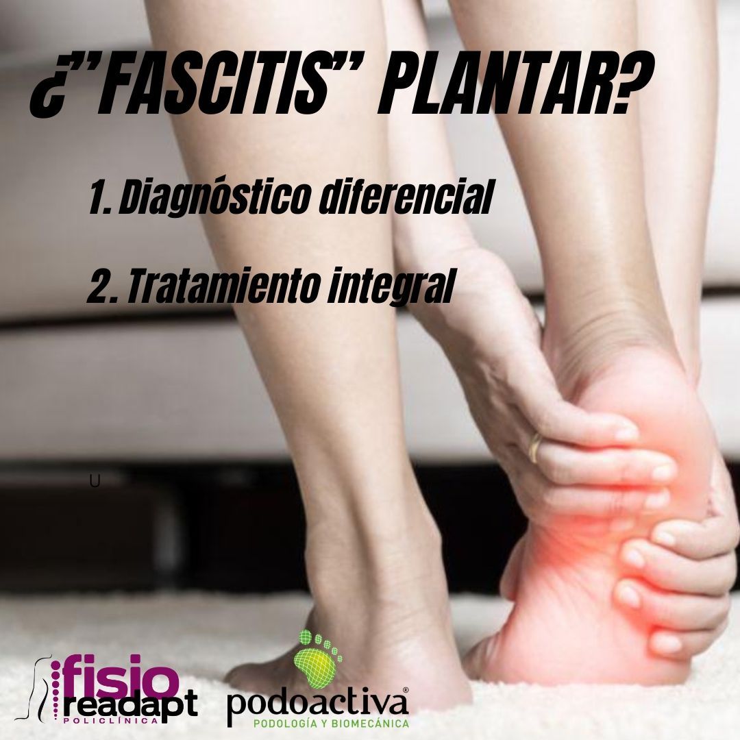 fisioreadapt's tweet photo. ¿"FASCITIS” PLANTAR? 

Te ofrecemos asesoramiento en todo el proceso de recuperación, desde el inicio de los síntomas hasta la recuperación completa.

Si presentas un dolor “rebelde” en el talón, consúltanos 😉

☎️ 980 046 326 / 609 224 712 https://t.co/cFZcfgoKDJ