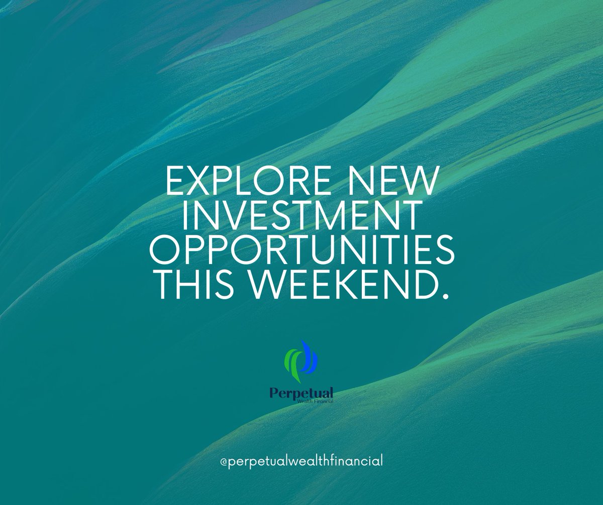 CKlamo's tweet image. Explore new investment opportunities this weekend.
#Investing #WeekendFinance