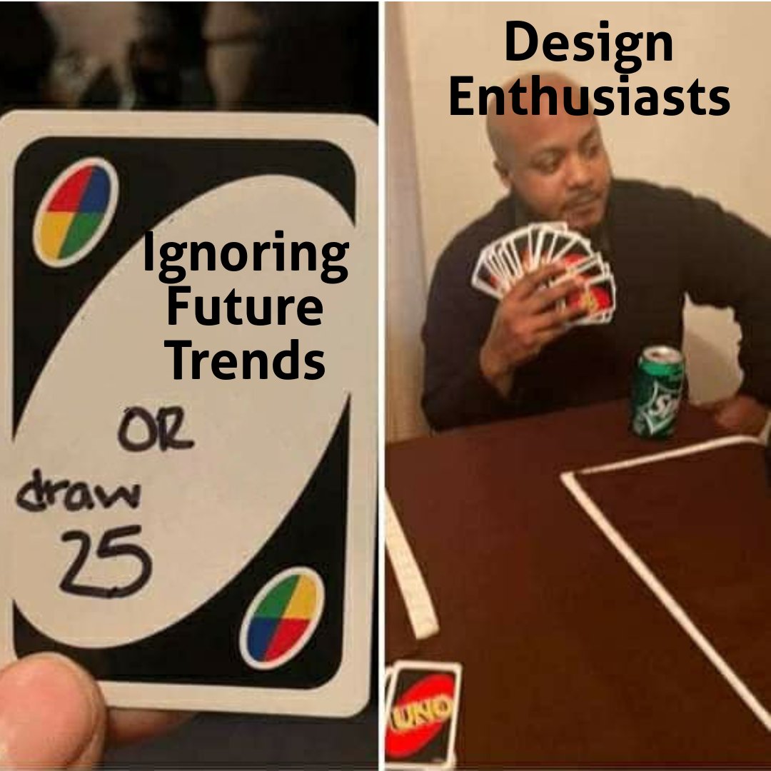 bobbyedwards72's tweet image. Are you a design enthusiast? Don't miss out on staying ahead of the game! Ignoring future trends can hinder your creative growth. Stay informed and embrace the latest design trends to unleash your creativity and captivate your audience. #DesignEnthusiast #StayAhead #EmbraceTrends