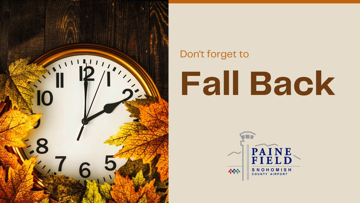 painefieldfire's tweet image. It’s time again! Don’t forget to set your clocks back one hour tonight as we return to standard time. It’s also a great time to check and replace batteries in your smoke alarms and carbon monoxide detectors. 

#FallBack #StandardTime