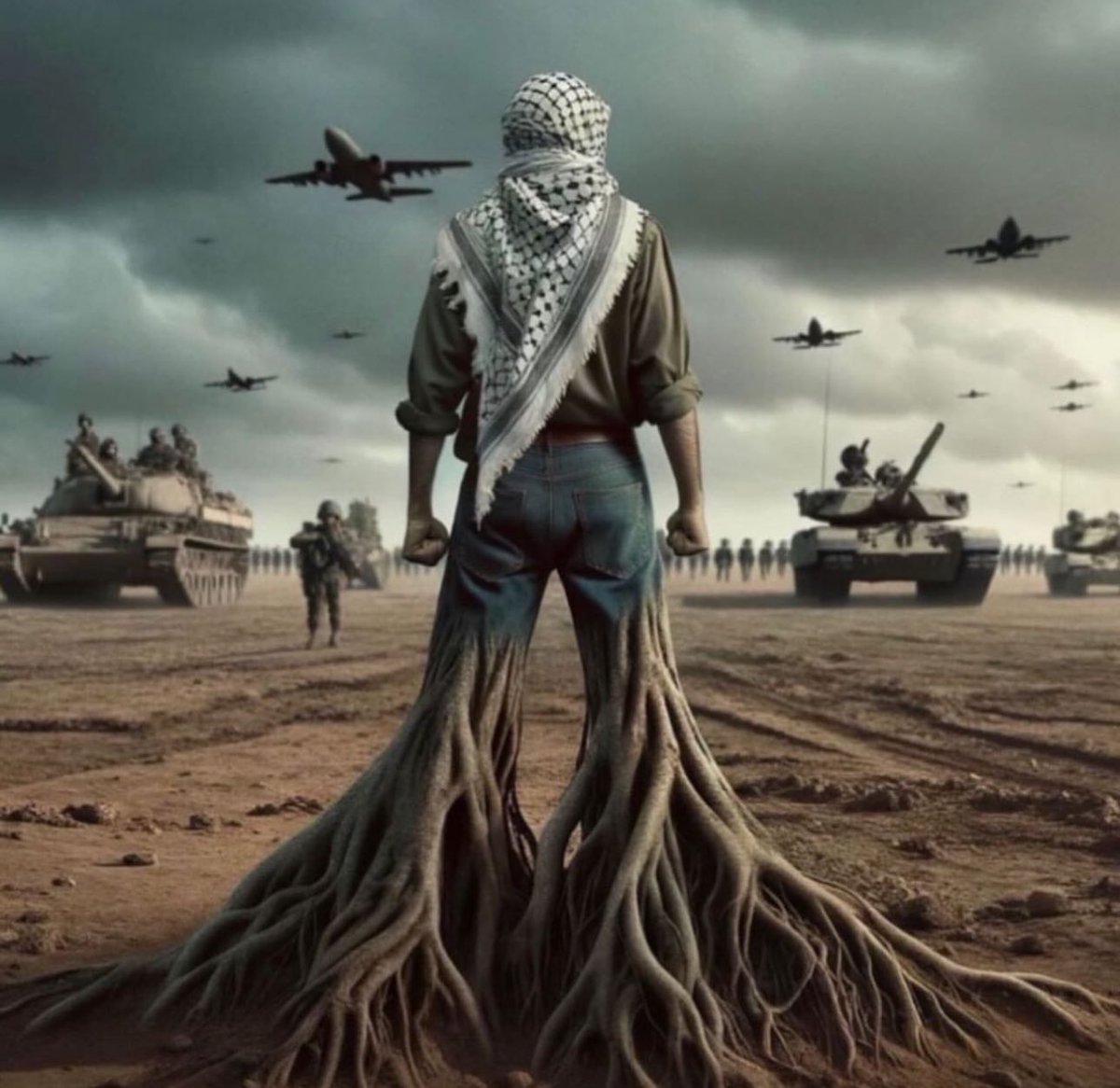 ScreenMix's tweet photo. الصورة الأكثر تداولاً بعنوان: "ثابتون في الأرض .." https://t.co/noHU3fd1K4