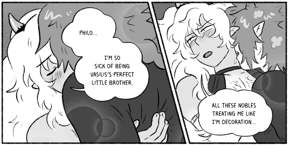 ✨Page 460 of Sparks is up now!✨
IDK if Philo is listening, Pallas

✨https://t.co/v0d8NTvFYn
✨Tapas https://t.co/POQsmlO5Bb
✨Support & read 100+ pages ahead https://t.co/Pkf9mTOYyv 