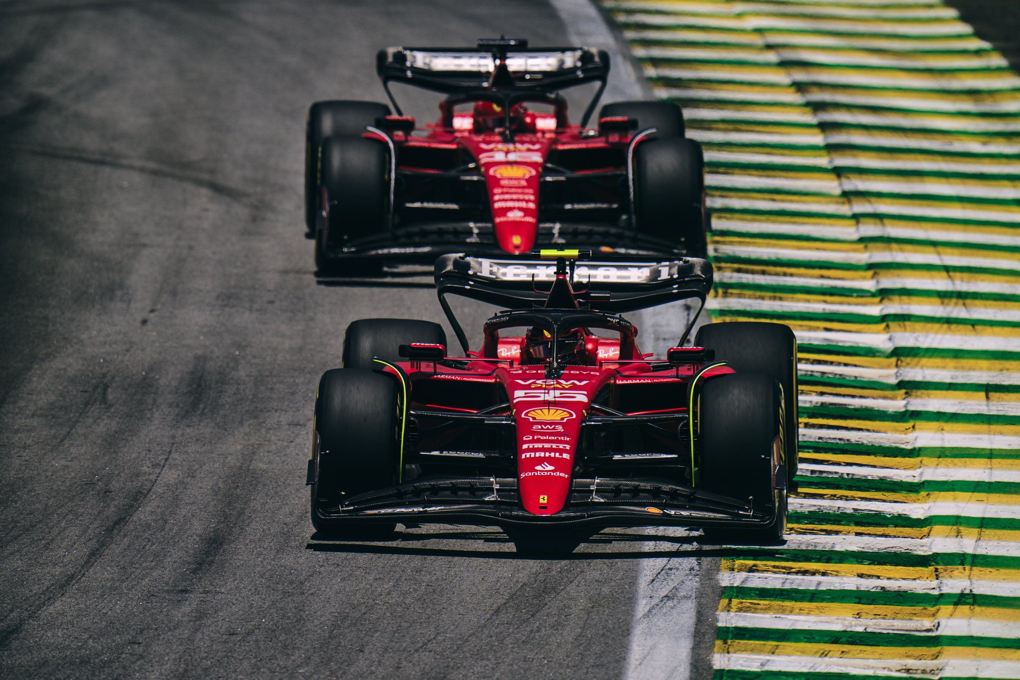 Carlos Sainz, Charles Leclerc, Ferrari SF-23 | ScuderiaFans