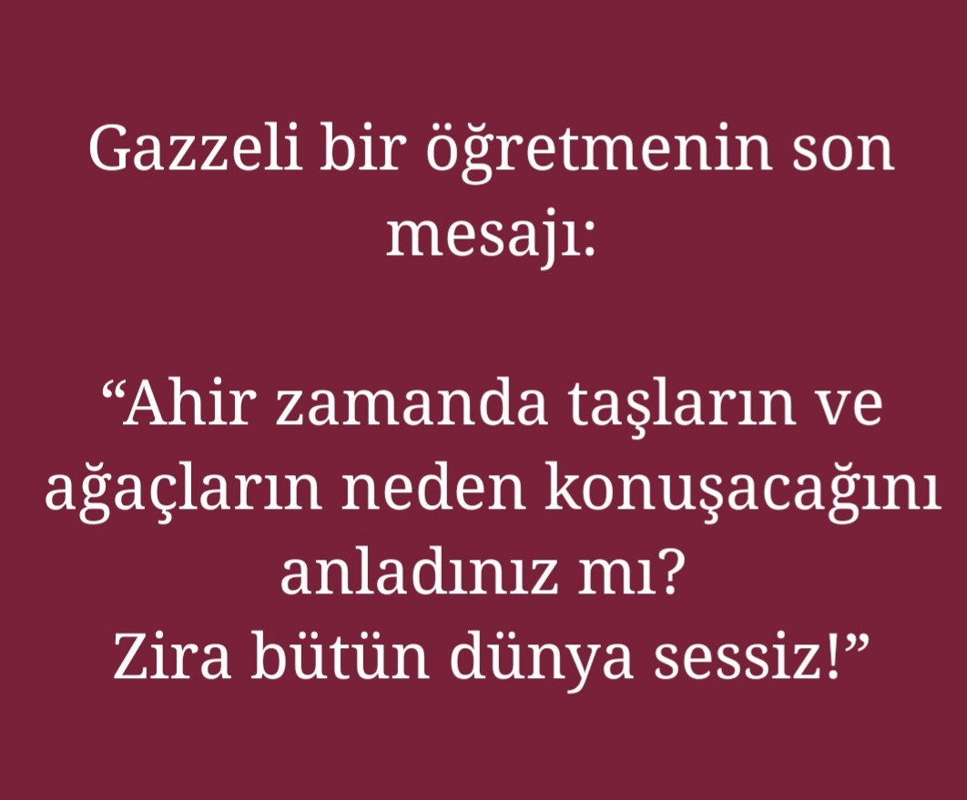 Allah bu vahşi terörist İsraili kahr-u perişan eylesin. AMİN AMİN AMİN 
#غزه_مقبرة_الغزاة #فلسطين_تنتصر #Genocide_in_Gaza #Palestine #CeasefireForGazaNOW #IsraelTerrorists #GazzedeKatliamVar #Gazze #FilistinKonvoyu #KudusBizimdir #KudüsFatihiSelahaddinEyyubi