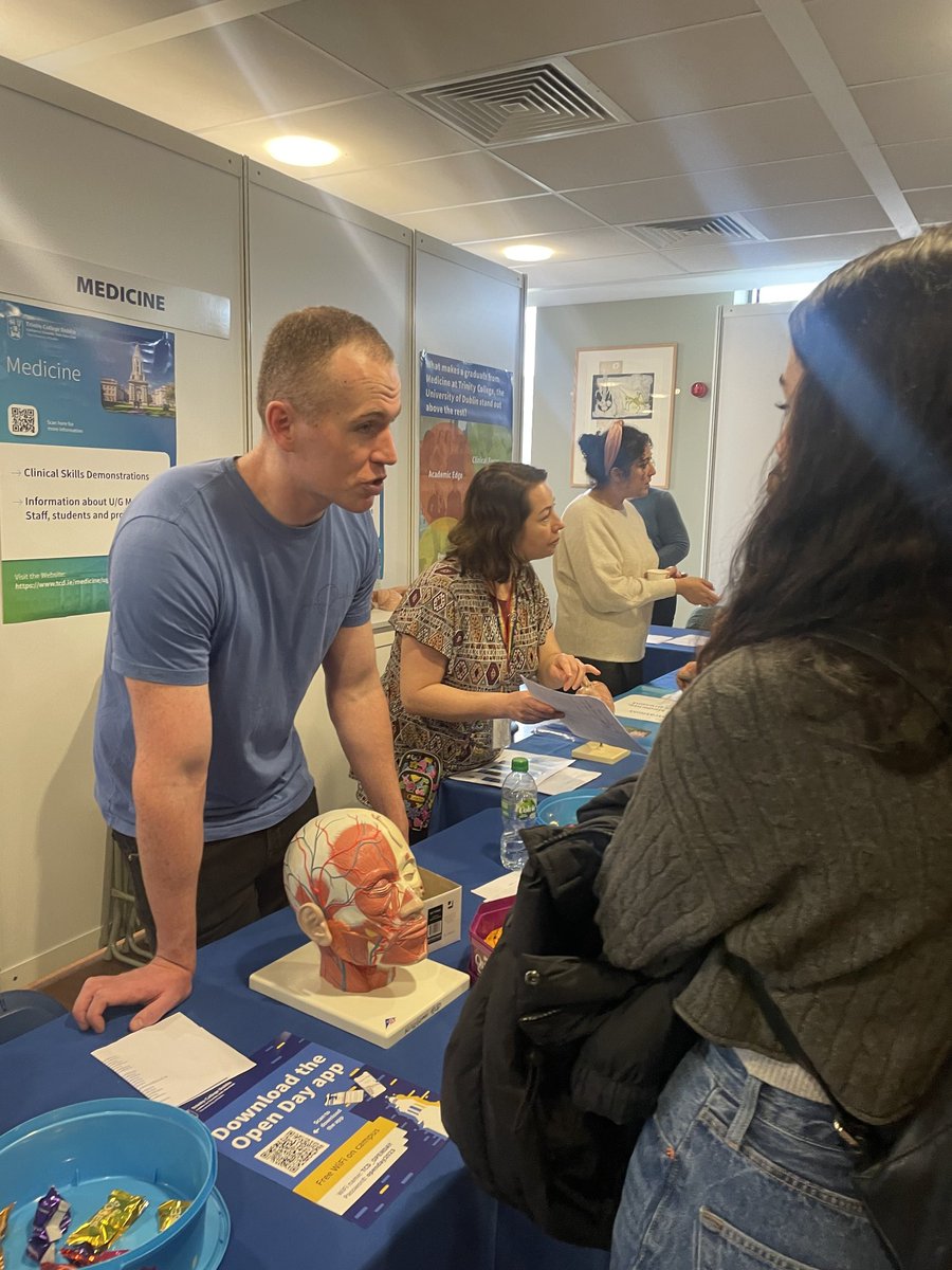 TCDGerontology's tweet image. Well done @TrinityMed1 team for the busiest #TrinityOpenDay yet!
@2013_Sylvius @gastaut #ThisIsTrinityMed