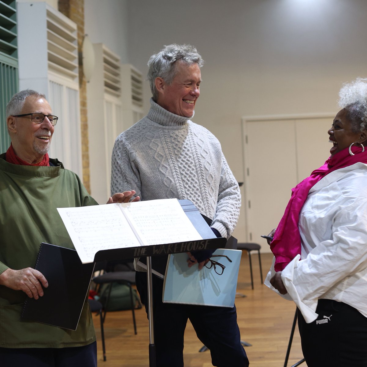 Rehearsals are well under way for tomorrow’s performance of Perfection, of a Kind: Britten v Auden at the @southbankcentre. You can still grab a ticket via: southbankcentre.co.uk/whats-on/liter…